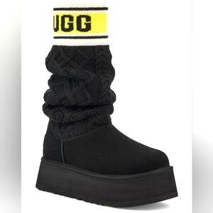 Ugg Classic sweater letter classic boots Size 8